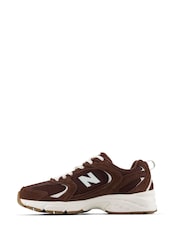 New Balance Chocolate Brown 530 Trainers - Image 2 of 6