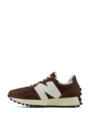 New Balance Burgundy Red 327 Trainers - Image 6 of 10