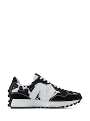 New Balance White 327 Trainers - Image 1 of 5