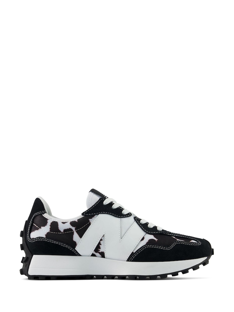 New Balance White 327 Trainers - Image 1 of 5