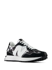 New Balance White 327 Trainers - Image 3 of 5