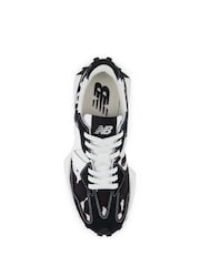 New Balance White 327 Trainers - Image 4 of 5