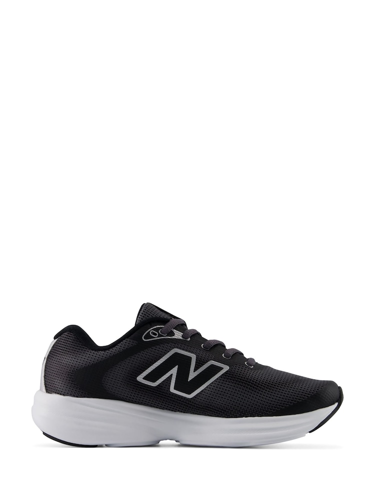 New Balance Black 411v4 Running Trainers - Image 1 of 13