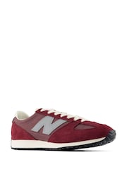 New Balance Burgundy Red 471 Trainers - Image 5 of 10