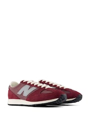 New Balance Burgundy Red 471 Trainers - Image 7 of 10