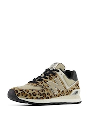 Leopardji potisk - Športni copati New Balance 574 - Slika 2 iz 9