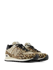 Leopardji potisk - Športni copati New Balance 574 - Slika 8 iz 9