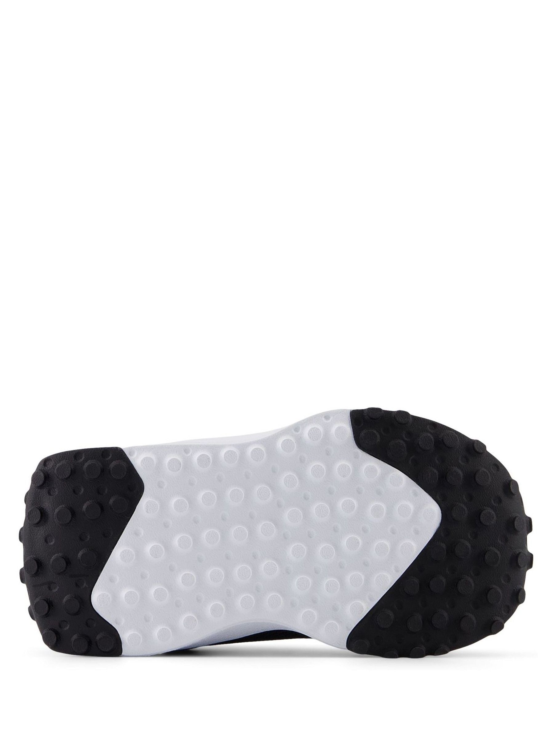 Buy New Balance Black/White 327 Hook and Loop Junior Trainers from