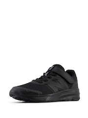 New Balance Black 578 Hook and Loop Junior Trainers - Image 4 of 9