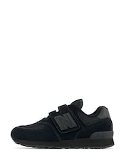 New Balance 574 Hook and Loop Junior Trainers - Imagen 3 de 7