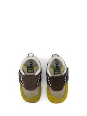 New Balance Mustard Yellow 574 Infants Hook & Loop Trainers - Image 9 of 10