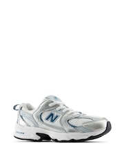 Silber - New Balance 530 Bungee Lace Junior Sportschuhe - Bild 3 von 10