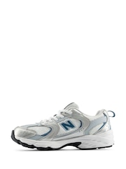 Silber - New Balance 530 Bungee Lace Junior Sportschuhe - Bild 5 von 10