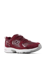 Burgunderrot - New Balance 530 Bungee Lace Junior Sportschuhe - Bild 5 von 10