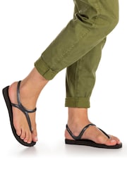 Havaianas Black Flash Urban Sandals - Image 1 of 6