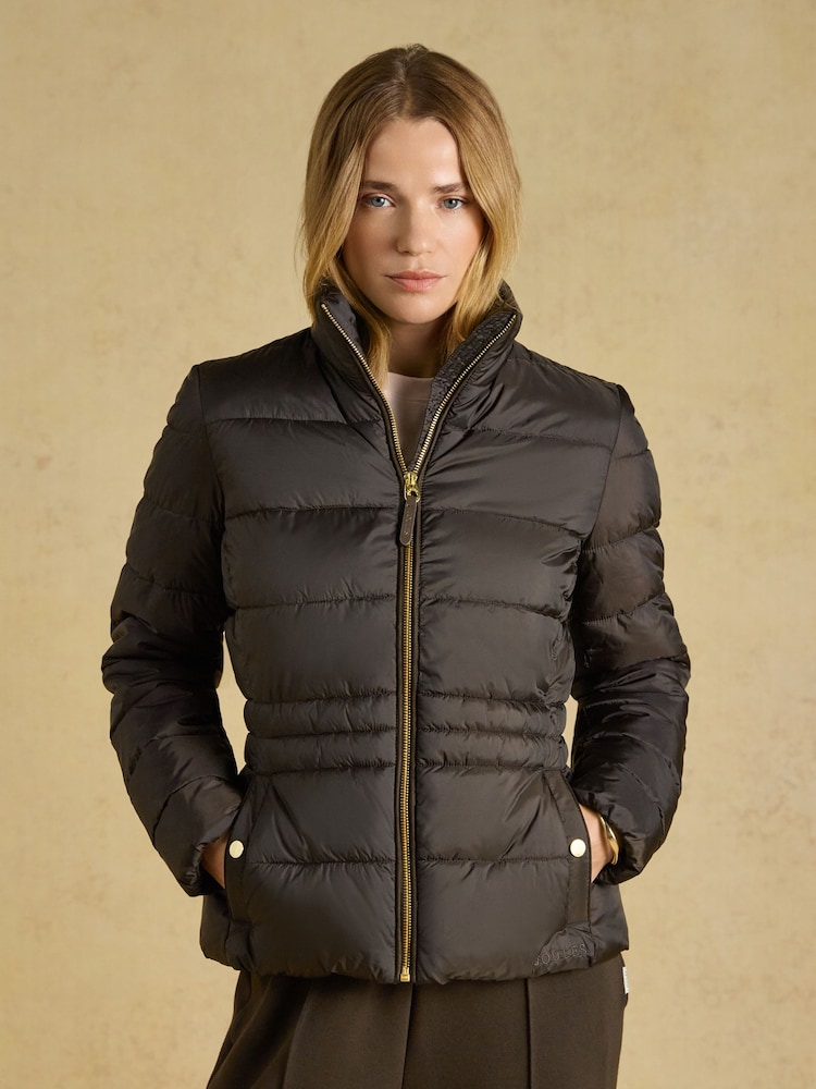 Czekoladowy brąz - Paddock Showerproof Padded Coat - Obraz 1 z 8 Czekoladowy brąz - Paddock Showerproof Padded Coat - Obraz 1 z 8