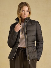 Czekoladowy brąz - Paddock Showerproof Padded Coat - Obraz 5 z 8
