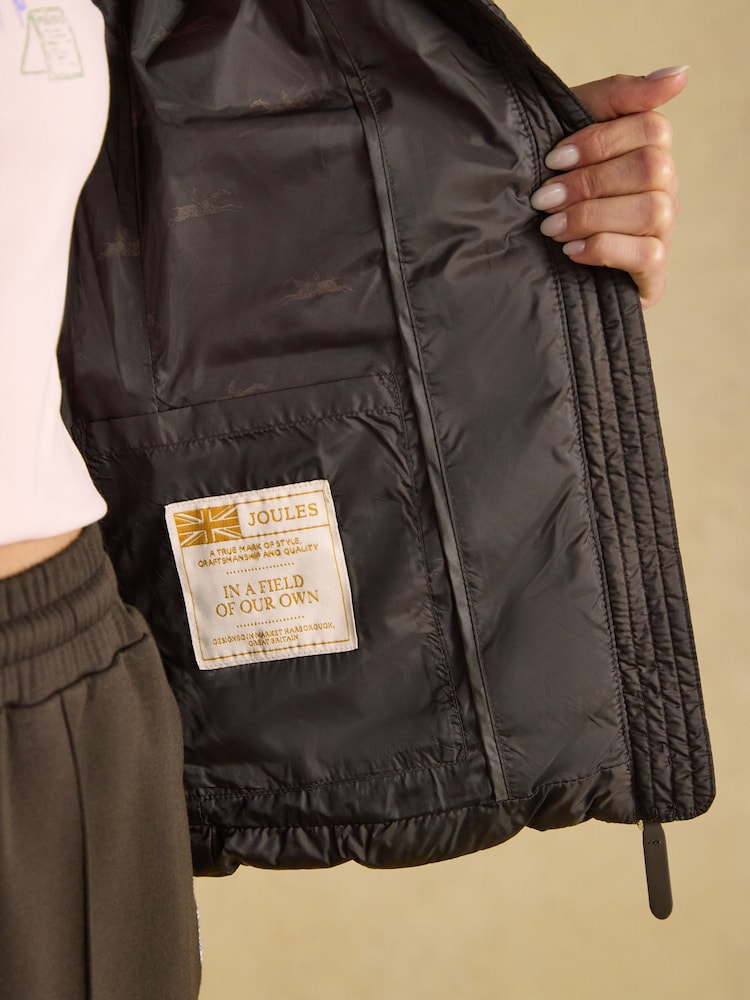Czekoladowy brąz - Paddock Showerproof Padded Coat - Obraz 8 z 8 Czekoladowy brąz - Paddock Showerproof Padded Coat - Obraz 8 z 8