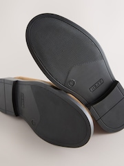 Tan Brown Suede Standard Fit (F) Smart Loafers - Image 5 of 5
