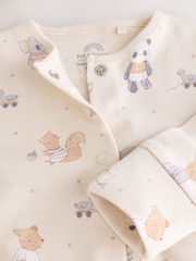 Neutral Animal Baby Sleepsuits 3 Pack (0-2yrs) - Image 10 of 15