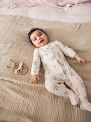 Neutral Animal Baby Sleepsuits 3 Pack (0-2yrs) - Image 13 of 15