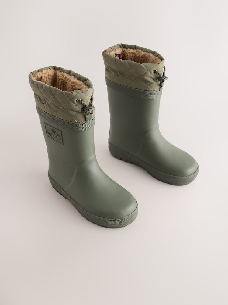 Khaki Grön - Adjustable Cuff Wellies - Bild 1 av 5