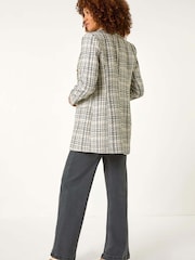 Roman Longline Checkered Boucle Μπουφάν/Πανωφόρι - Εικόνα 2 από 5