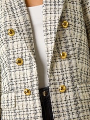 Roman Longline Checkered Boucle Μπουφάν/Πανωφόρι - Εικόνα 5 από 5