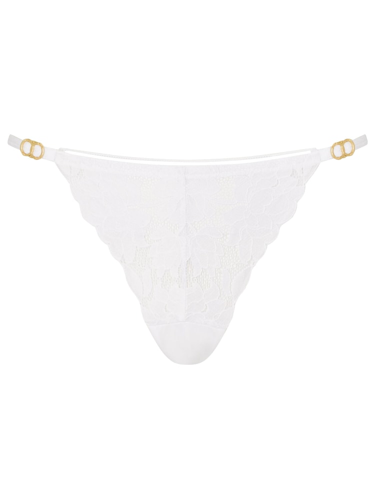 Weiß/Creme - KBX Charlotte – Zweierpack Slips aus gebürstetem Material mit hoher Taille - Bild 6 von 6