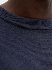 JACK & JONES Blue Long Sleeve Jumper - Image 5 of 9