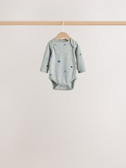 Mavi xarakter - Long Sleeve Baby Bodysuit 7 Pack - 15şəkildən 10 şəkil