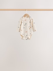 Mavi xarakter - Long Sleeve Baby Bodysuit 7 Pack - 15şəkildən 4 şəkil