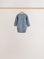 Mavi xarakter - Long Sleeve Baby Bodysuit 7 Pack - 15şəkildən 5 şəkil