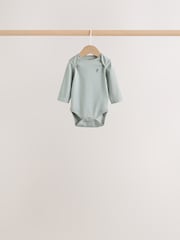 Mavi xarakter - Long Sleeve Baby Bodysuit 7 Pack - 15şəkildən 6 şəkil