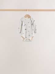 Mavi xarakter - Long Sleeve Baby Bodysuit 7 Pack - 15şəkildən 8 şəkil