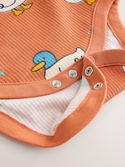 Leuchtender Animalprint - Langärmelige Bodys im 5er-Pack - Bild 11 von 13