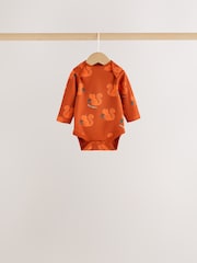 Leuchtender Animalprint - Langärmelige Bodys im 5er-Pack - Bild 4 von 13