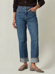 FatFace Selby Blue Denim Jeans - Image 1 of 7