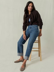 FatFace Selby Blue Denim Jeans - Image 6 of 7