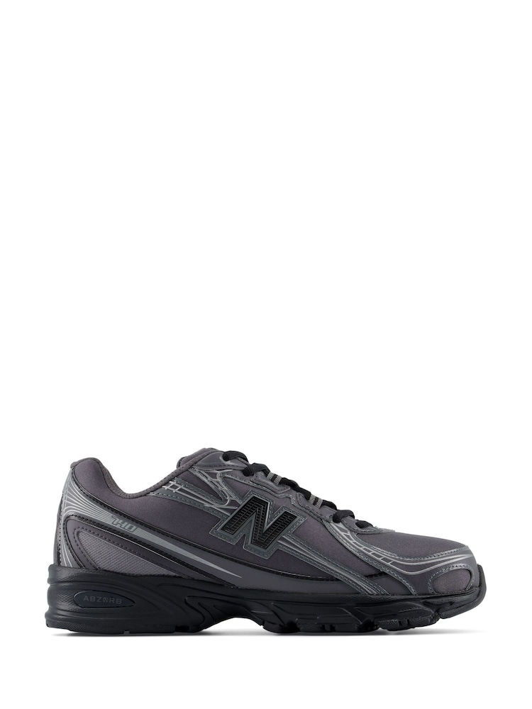 New Balance Grey/Black 740 Trainers - Image 2 of 10