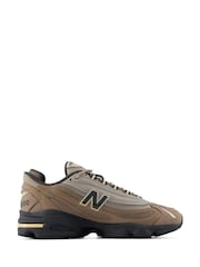 New Balance Taupe Brown 1000 Trainers - Image 3 of 10
