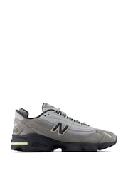 New Balance Light Grey 1000 Trainers - Image 1 of 8