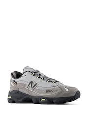 New Balance Light Grey 1000 Trainers - Image 2 of 8