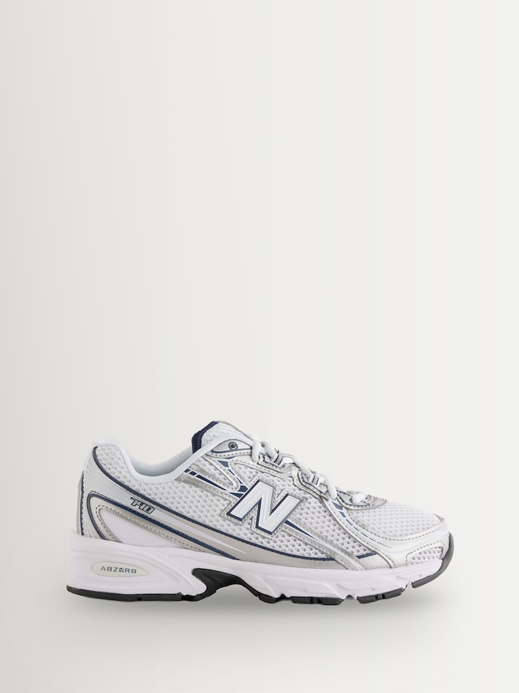 New Balance Grey/White 740 Trainers - Image 1 of 1