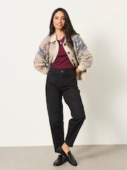 FatFace Marlow Black Taper Leg Jeans - Image 4 of 6