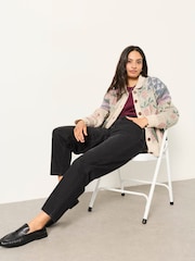 FatFace Marlow Black Taper Leg Jeans - Image 5 of 6