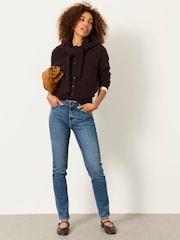 Blau Denim - FatFace Slim leg Jeans - Bild 4 von 7