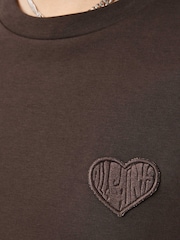 AllSaints Brown Lover Lisa T-Shirt - Image 3 of 7