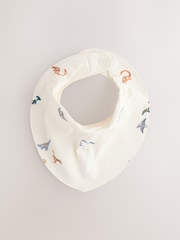 Blue Mini Character Baby Dribble Bibs 5 Pack - Image 3 of 8