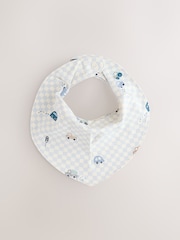 Blue Mini Character Baby Dribble Bibs 5 Pack - Image 5 of 8